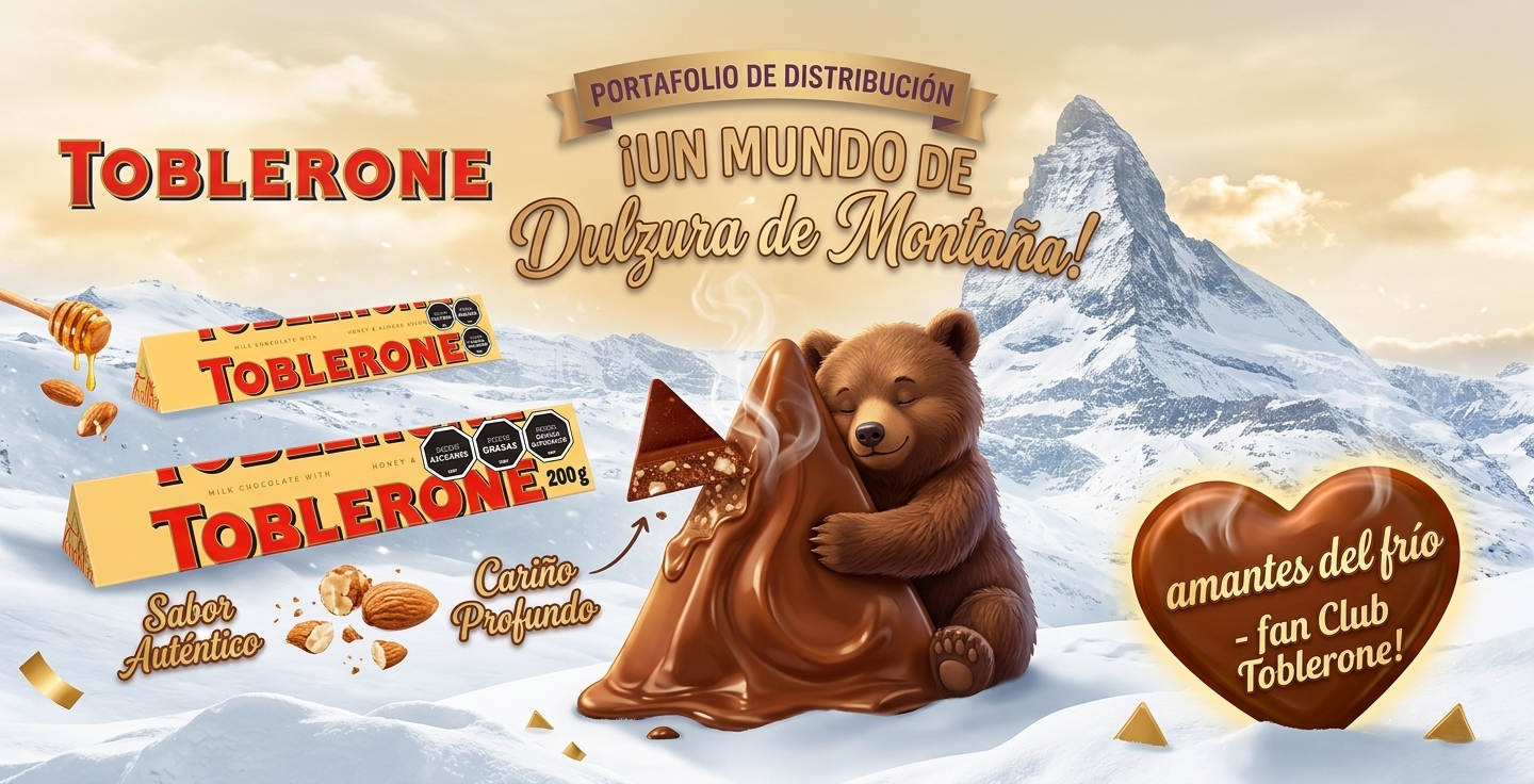 Portafolio Toblerone - distribuidor oficial Uruguay Nerilan